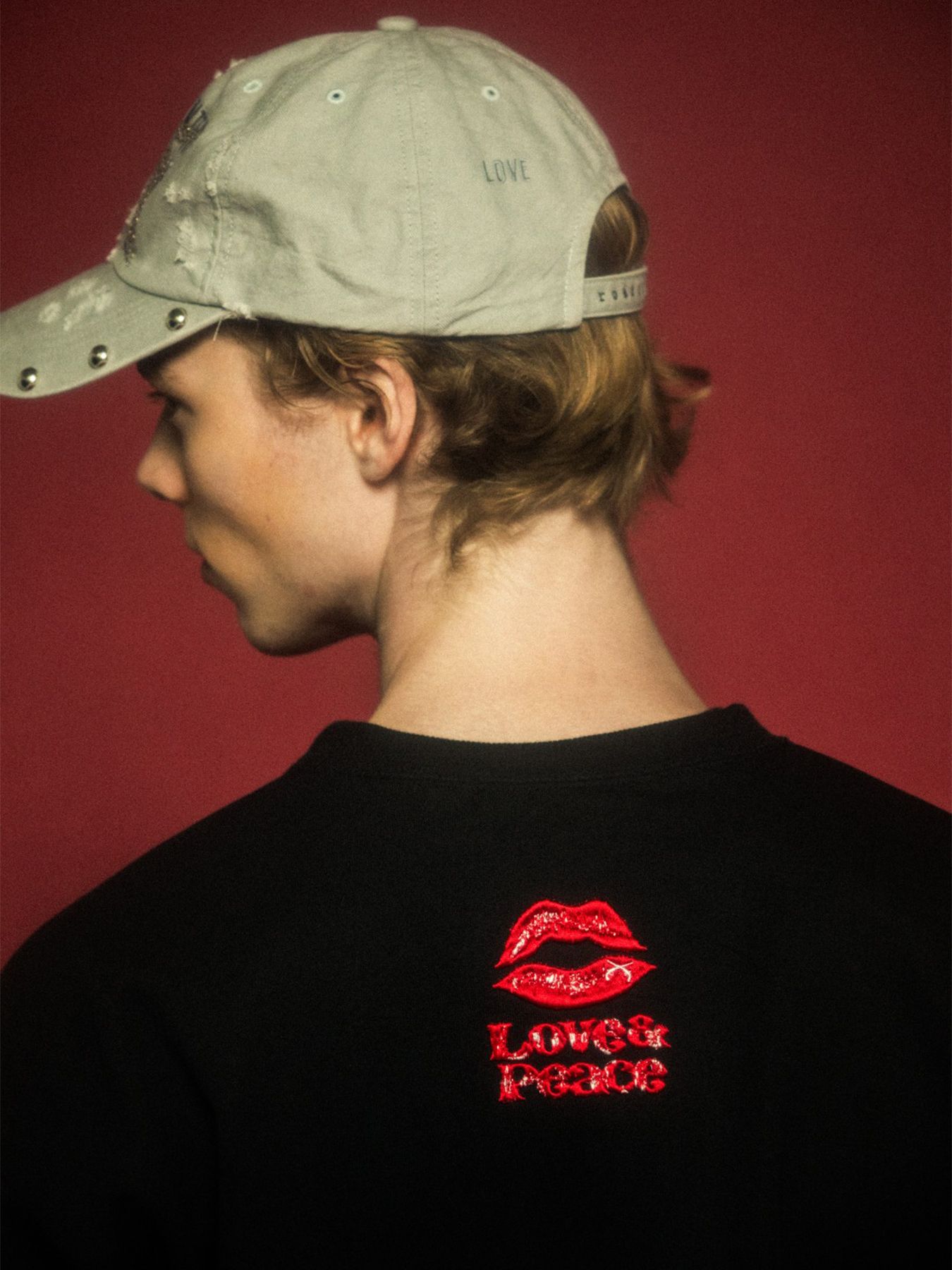 【予約品 8月23日(日) 締切】ACTIVE SWEAT LIP/EMB / ブラック