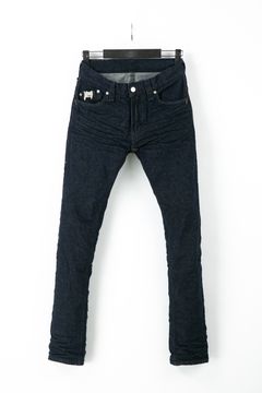 TIGHT JOE 12.5ozOrganic Cotton Stretch Denim TightStraight Jeans/インディゴ【STRUM】