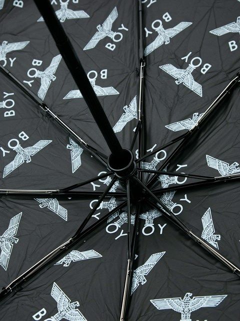BOY PORTABLE UMBRELLA / 折り畳み傘 / ブラック 【BOY LONDON】
