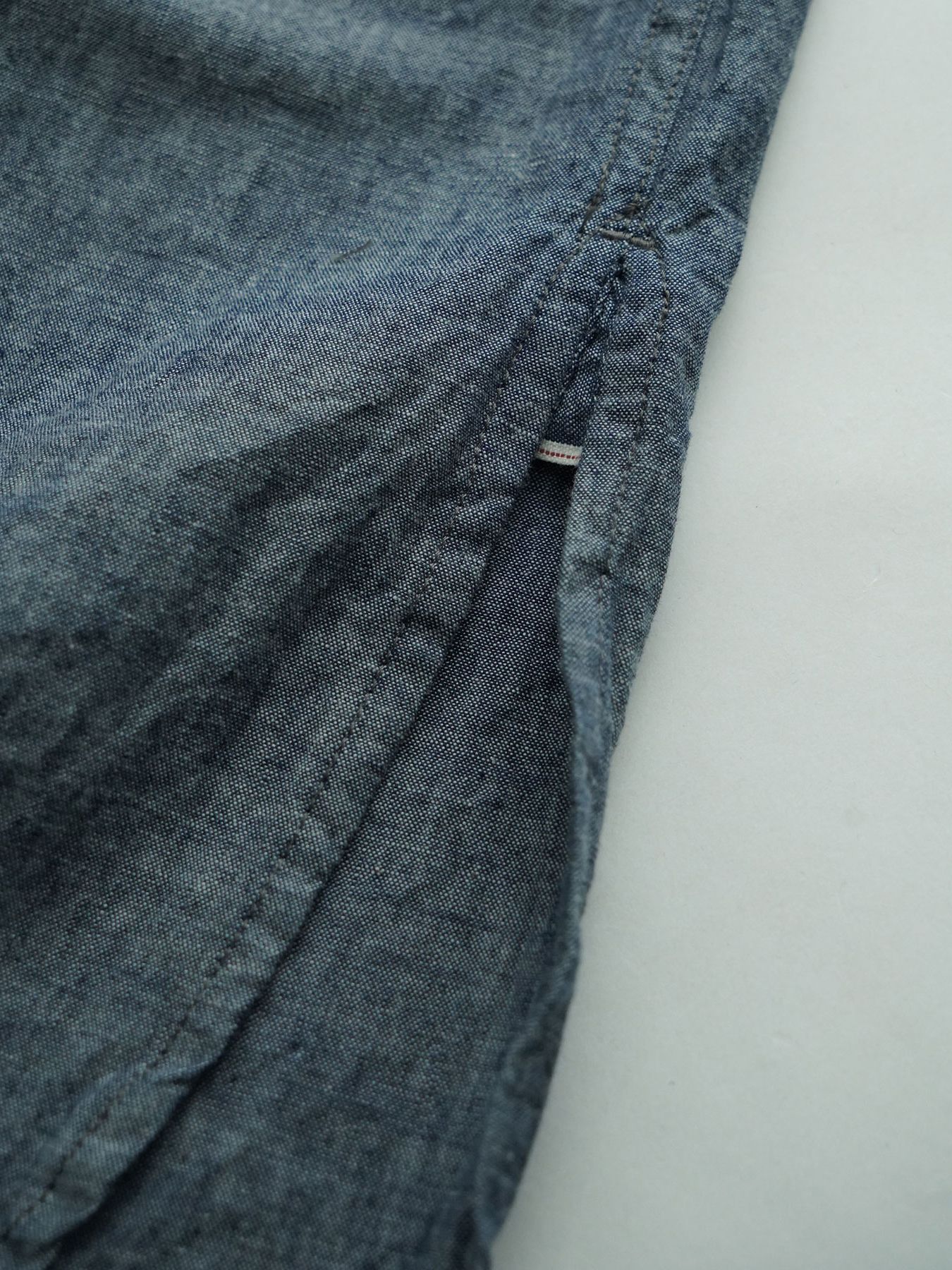【予約品 11月23日(日) 締切】AKAMIMISHIRTS / オフィサーシャツ / INDIGO/NANY