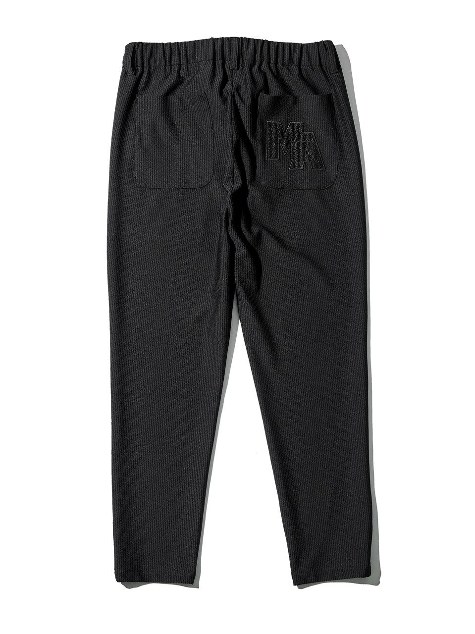 (予約品2023年10月19日18時締め) muta  Stretch Seersucker Pants / イージーパンツ / ブラック 【Acanthus×muta】