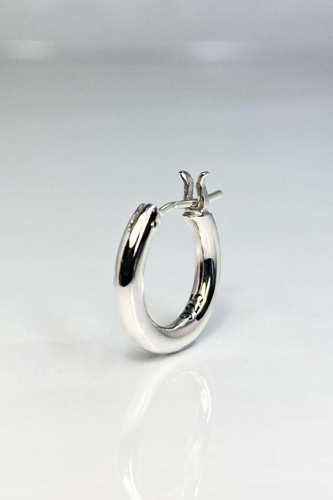 《受注生産》 PLAIN HOOP ピアス 【GOD SIZE】 注文から2～3週間後入荷予定