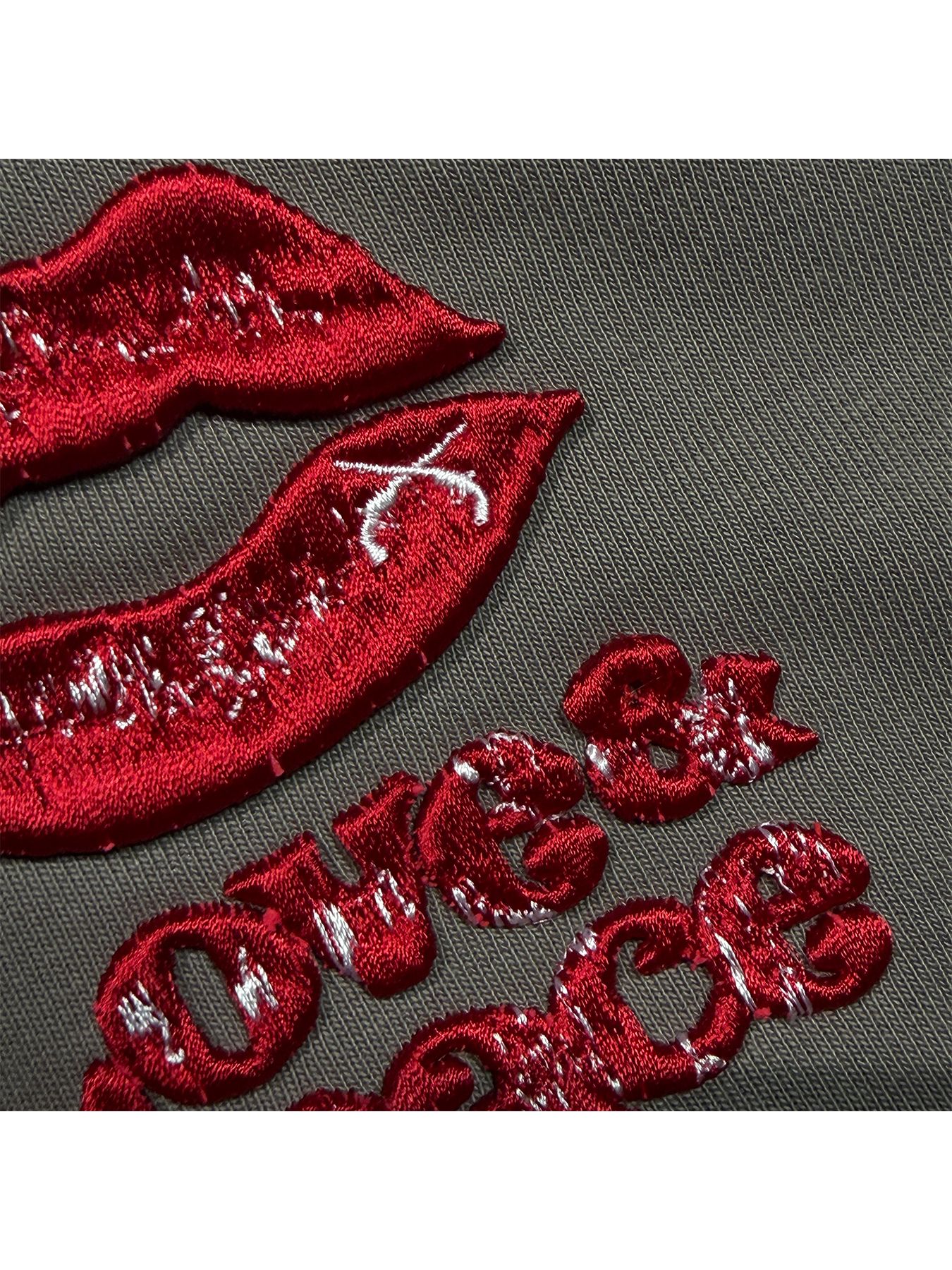 【予約品 8月23日(日) 締切】ACTIVE SWEAT LIP/EMB / グレージュ