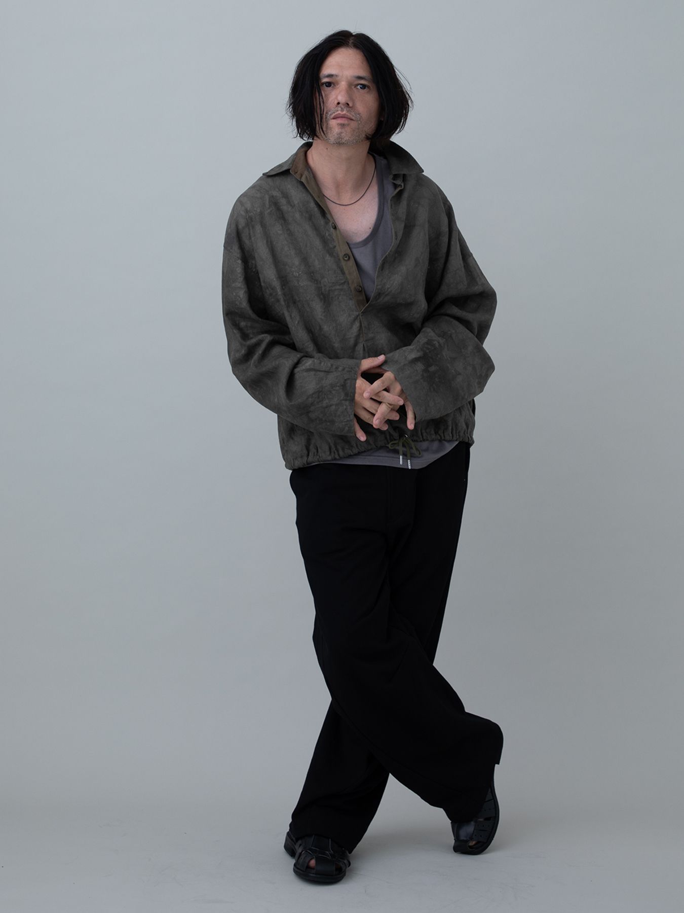 【予約品 10月26日(日) 締切】3DSWEATPANTS / 3Dスウェットパンツ / BLACK
