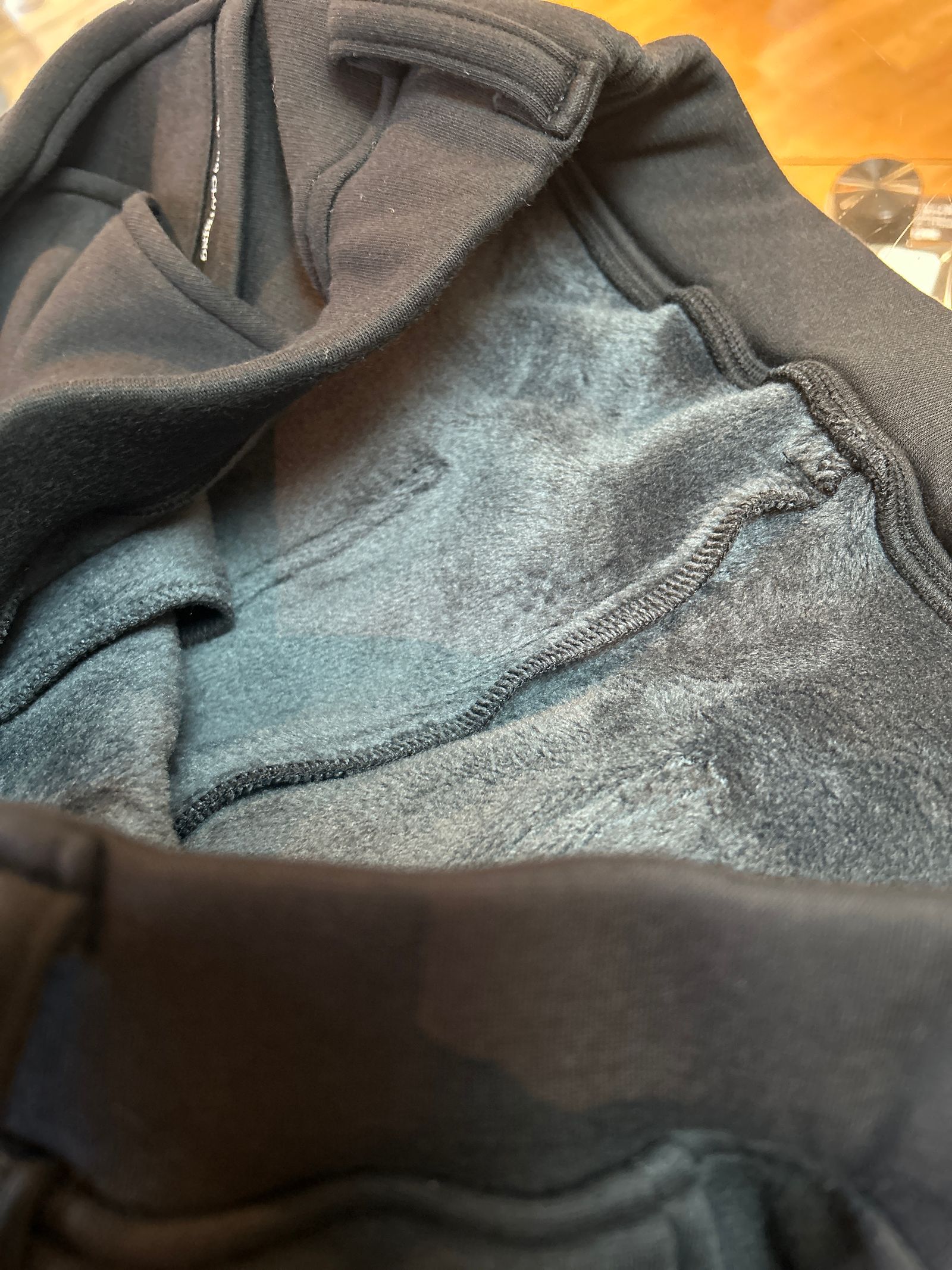 VELOURS FLEECE TYLER PANTS / ベロアフリース タイラーパンツ / ブラック