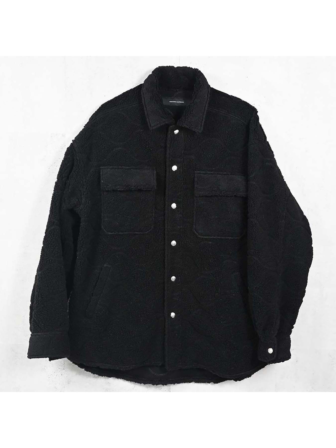 【予約品 8月31日(日) 締切】CPO BOA SHIRTS JK / CPOボアシャツジャケット / ブラック