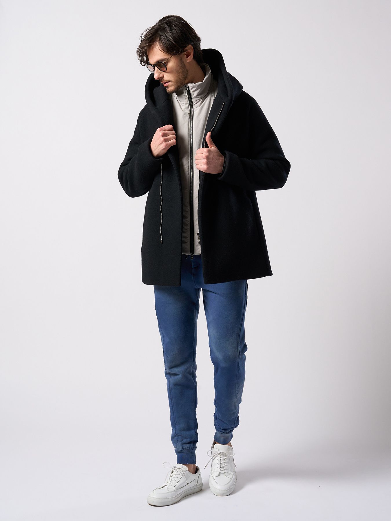 【予約品 4月19日(日) 18時締切】zip witch coat / ジップ ウィッチコート / ブラック