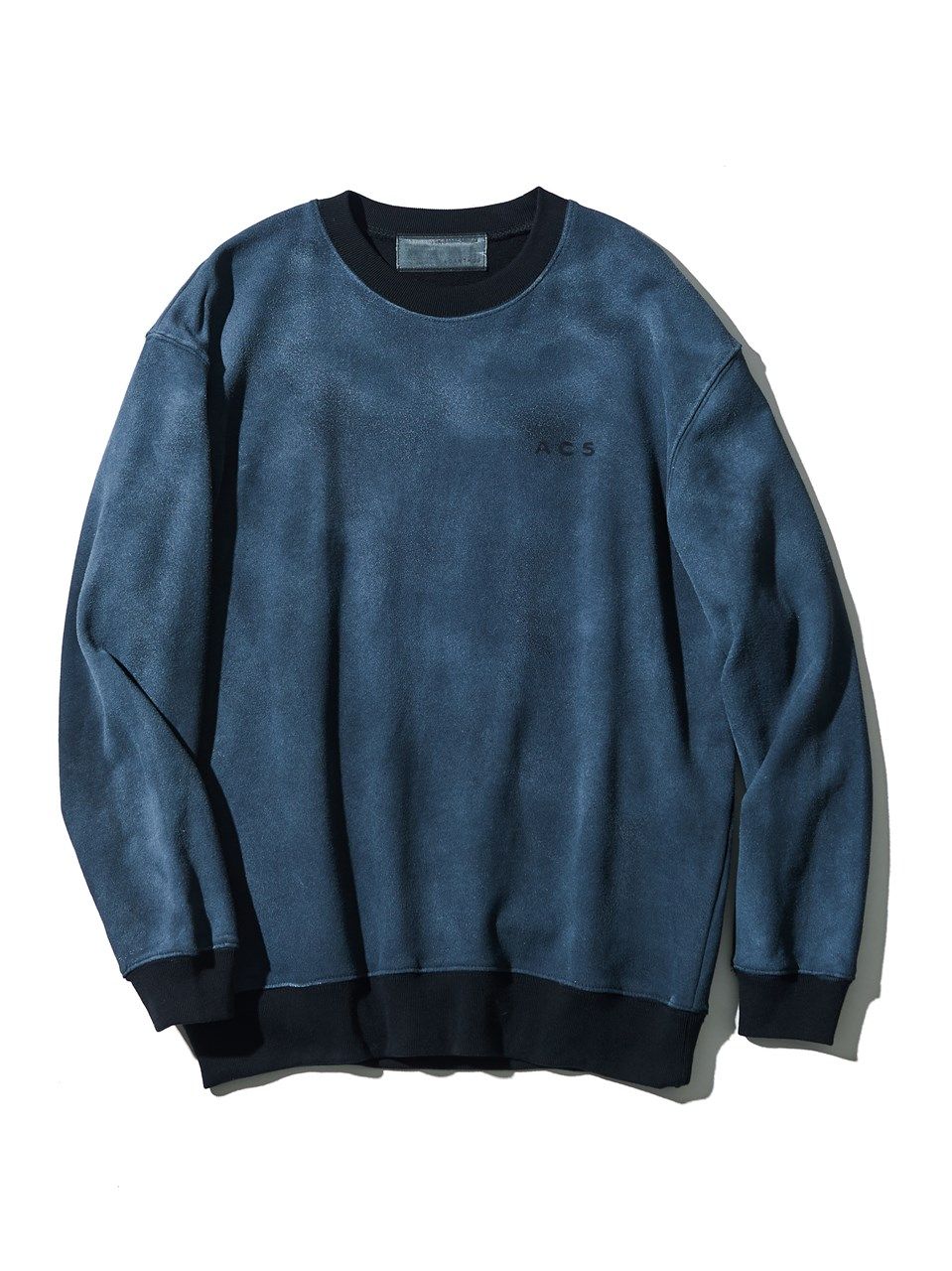 (予約品2023年10月19日18時締め) Spray Dye Crewneck Sweatshirt / プルオーバー / ブラック