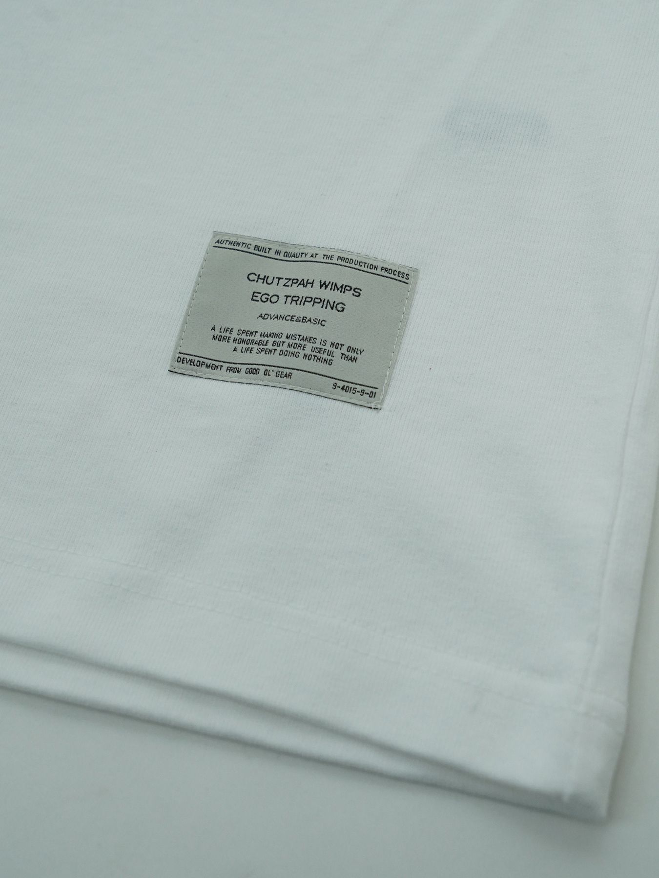 【予約品 2月1日(日) 締切】HEAVYOUNCE TEE / ヘビーオンス カットソー  / ホワイト