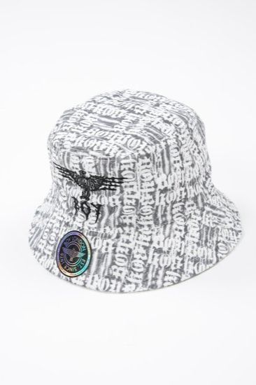 BOY LOGO REVERSIBLE BUCKET HAT/ ホワイト 【BOY LONDON】