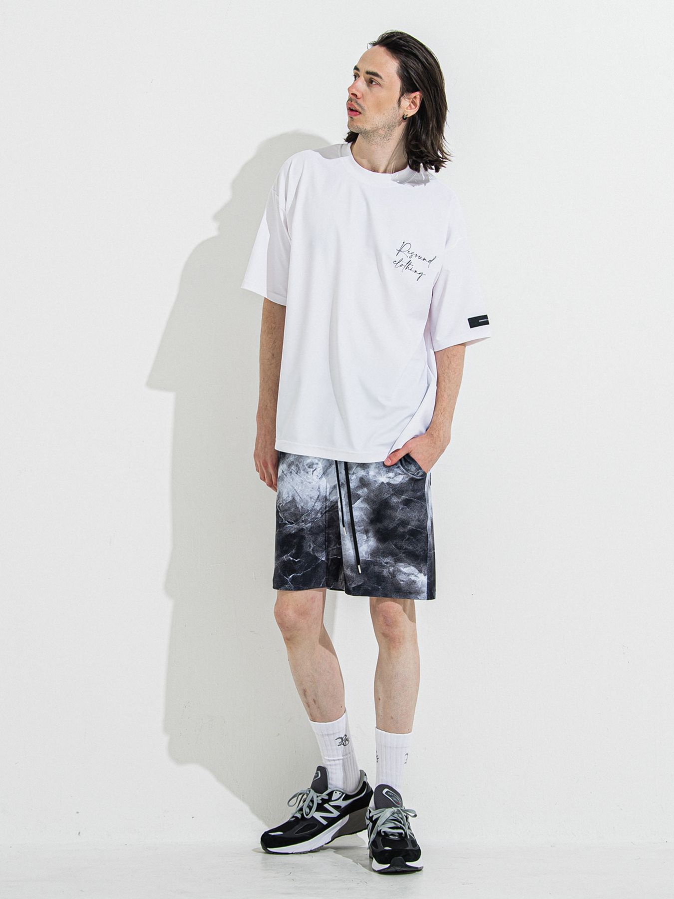【予約品 】ID RASH OVER T / ラッシュガード IDオーバーサイズTシャツ / ホワイト