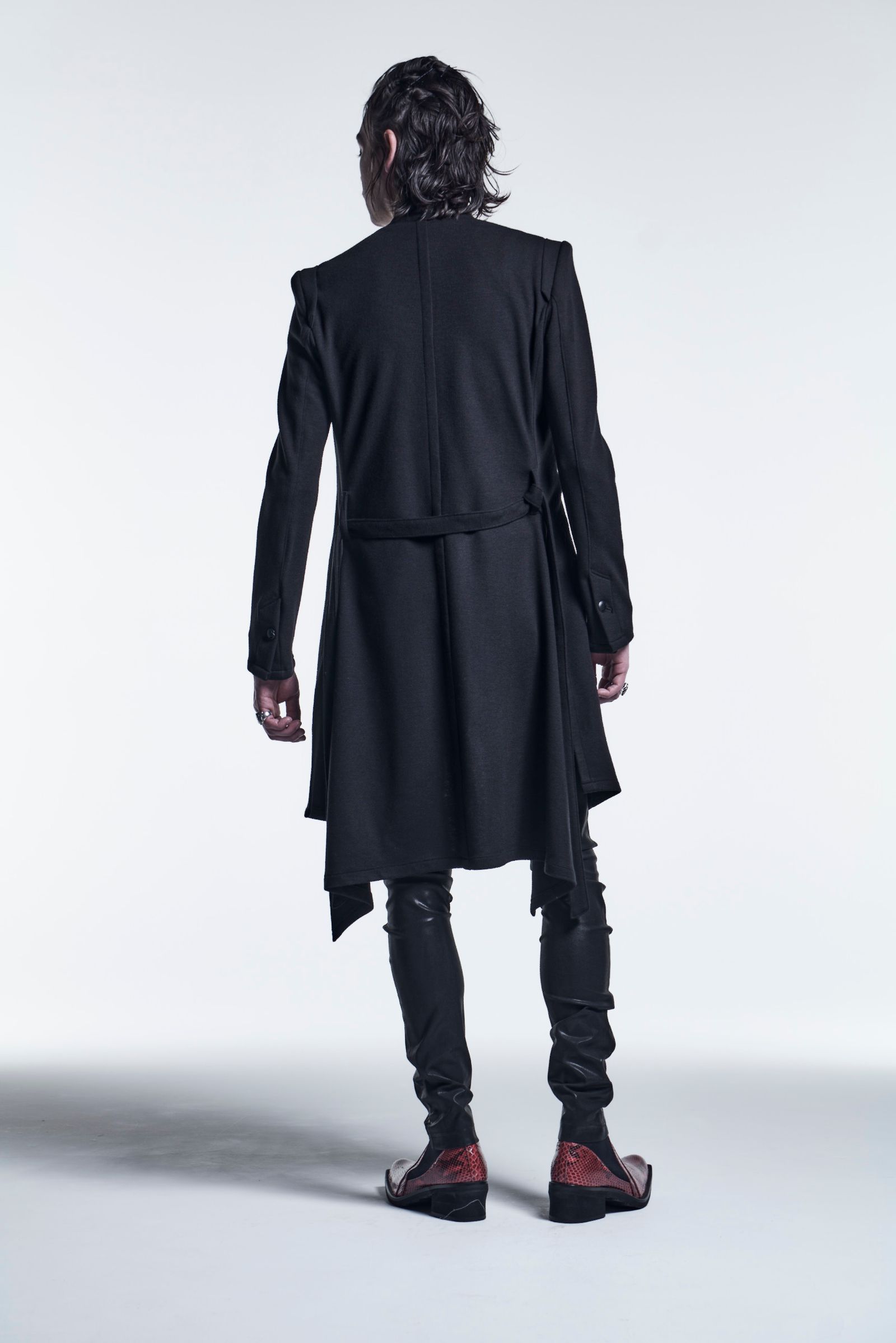 《予約品》 SuperSkinnyPants HighTensionJerseyCoating / Black 【kiryuyrik】 10月入荷予定