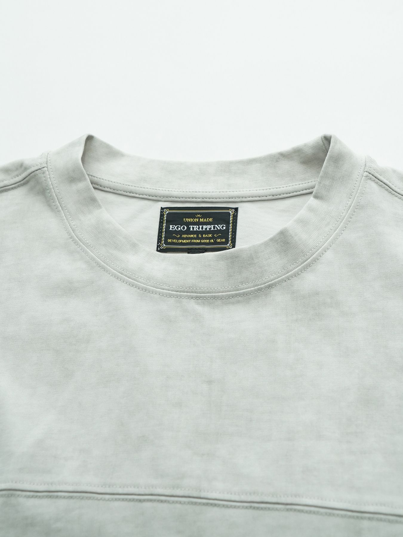 【予約品 10月26日(日) 締切】SWITCHCUT / バイオストーンウォッシュ加工 カットソー / GRAY