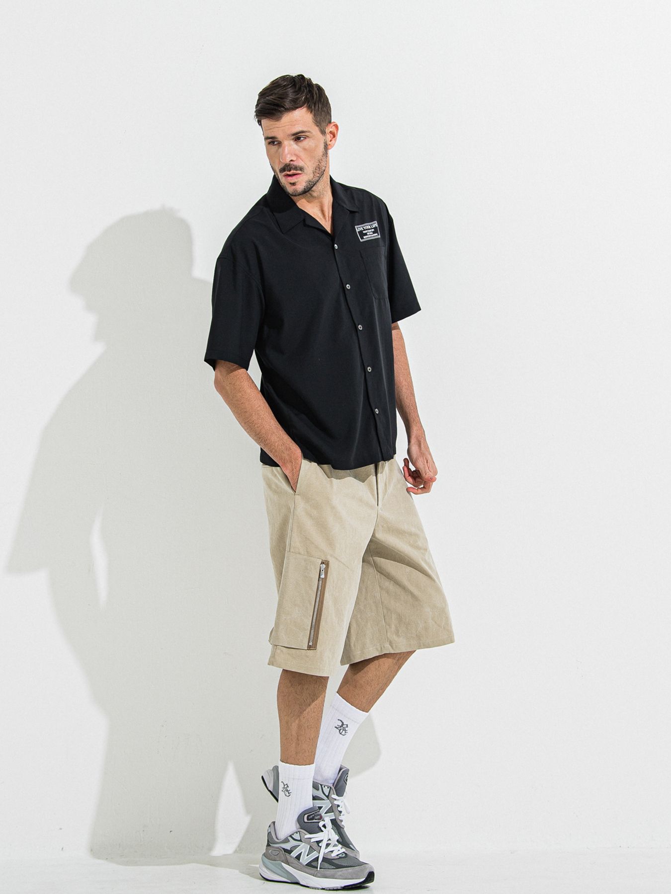 【予約品 】DAVID CARGO HALF PANTS / デヴィッドカーゴハーフパンツ / ヴィンテージベージュ