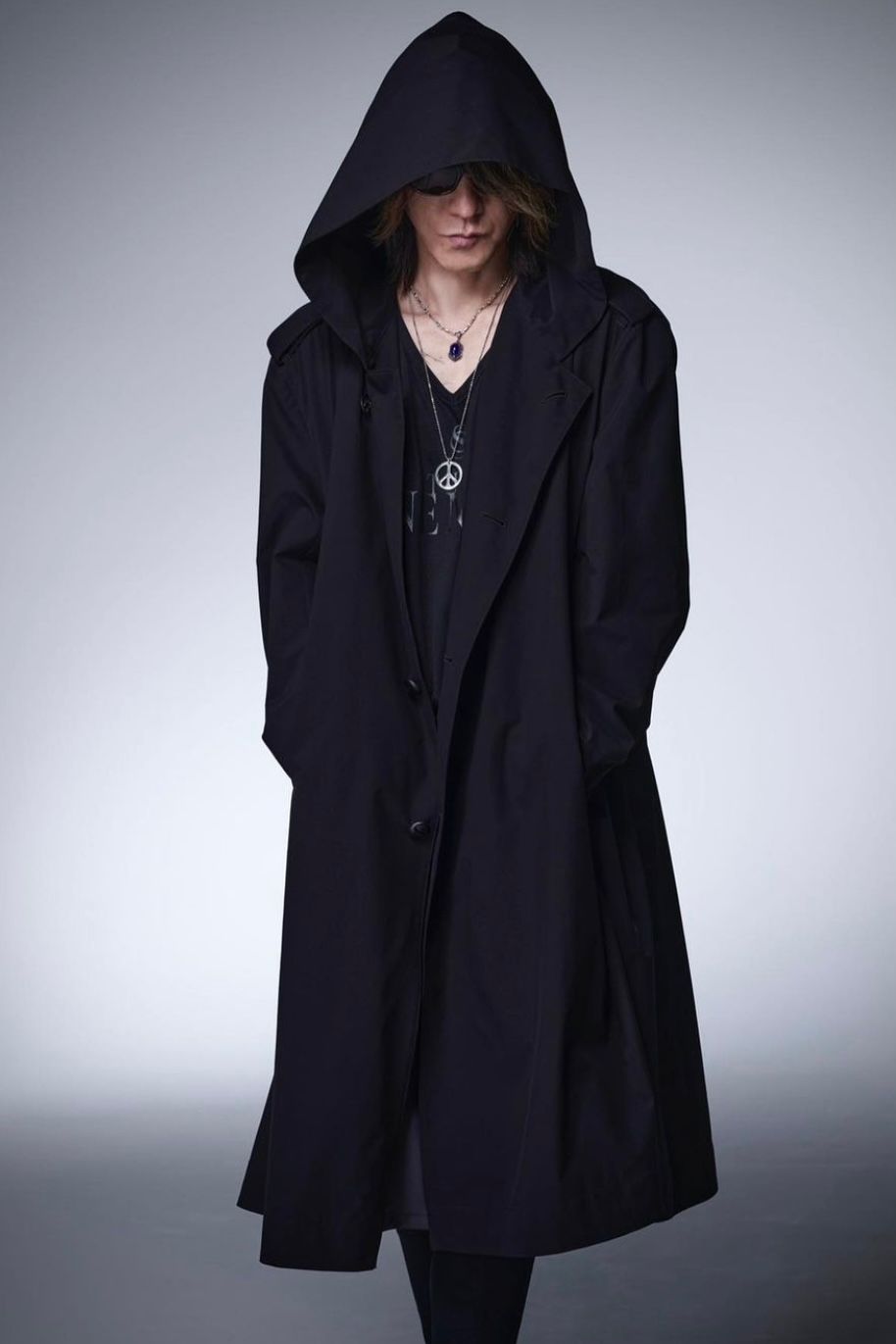 Recycled PEs Oversize Hoodie Coat  / ブラック 【THE ONENESS】