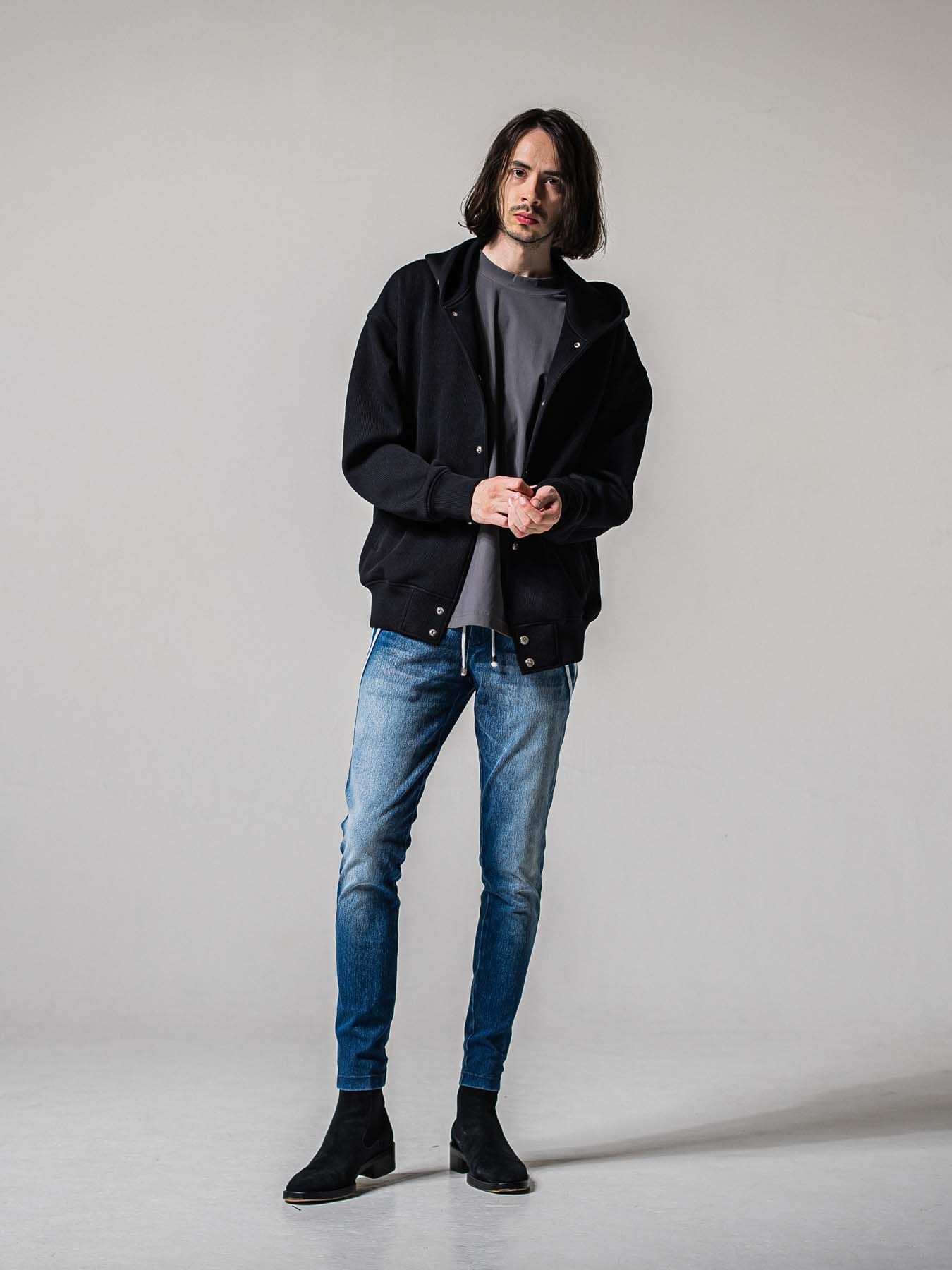 【予約品 11月16日(日) 締切】EX DENIM JERSEY EDGE PT / デニムジャージ エッジラインパンツ / ダークインディゴ