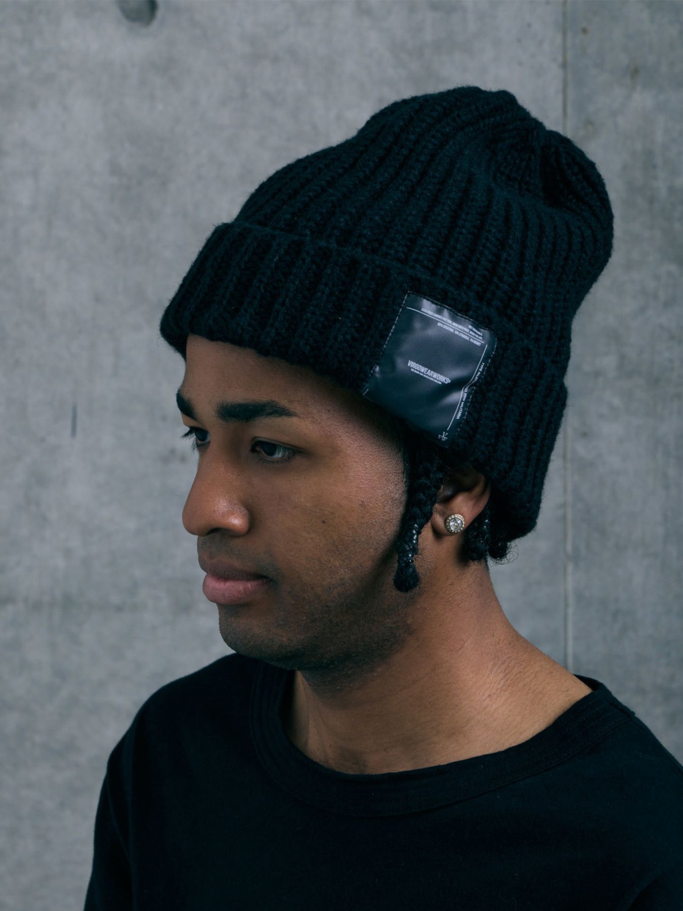 MASSIVE WAVE BEANIE 2 / BLACK