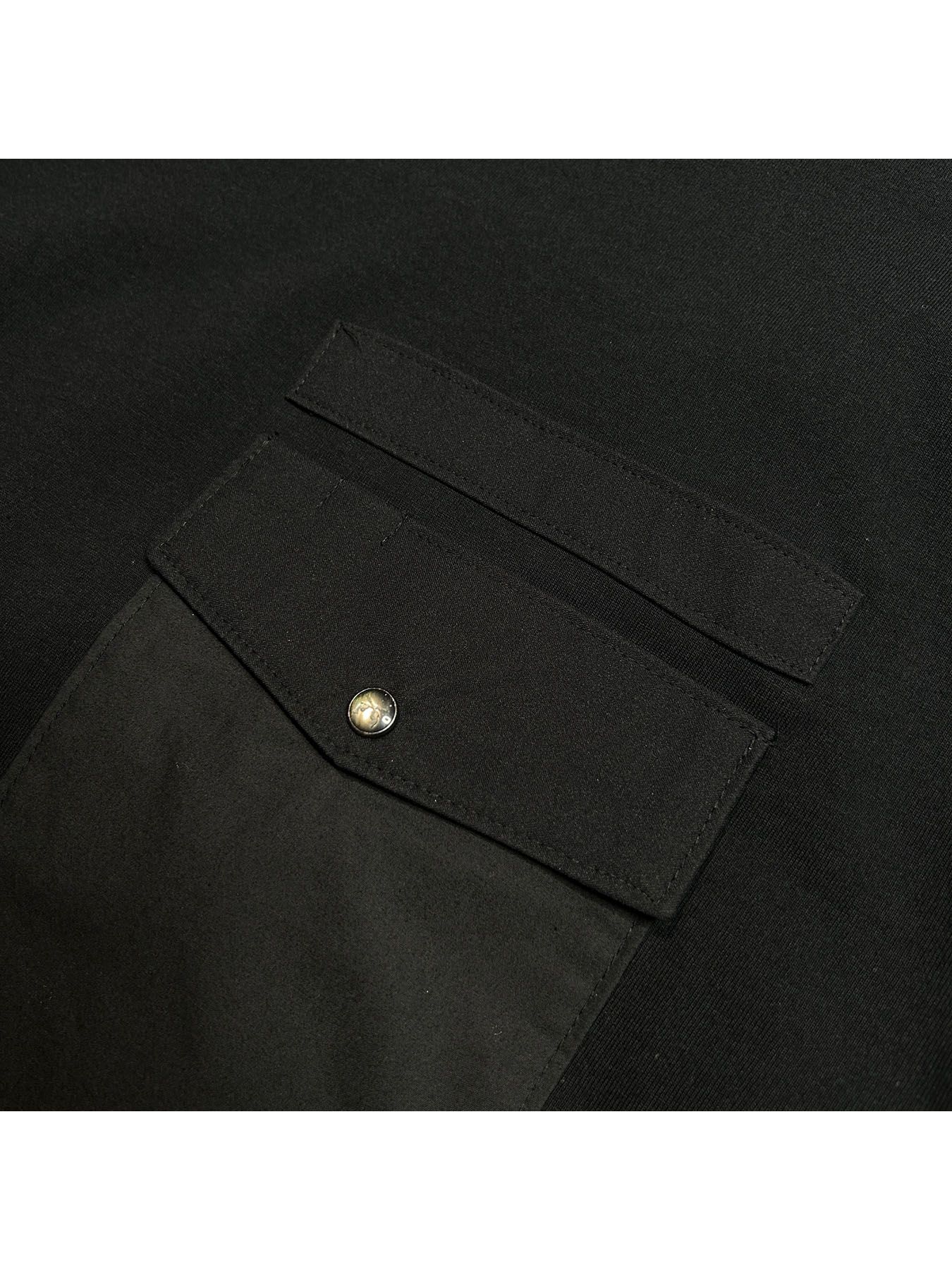【予約品 8月10日(日) 締切 】EAGLE EMB S/S T / イーグルエンボス Tシャツ / 刺繍 ブラック