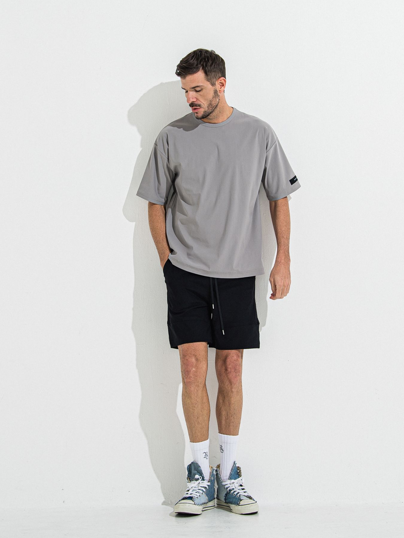 【予約品 】TYLER NYLON SHORTS / タイラー ナイロンショーツ / ブラック