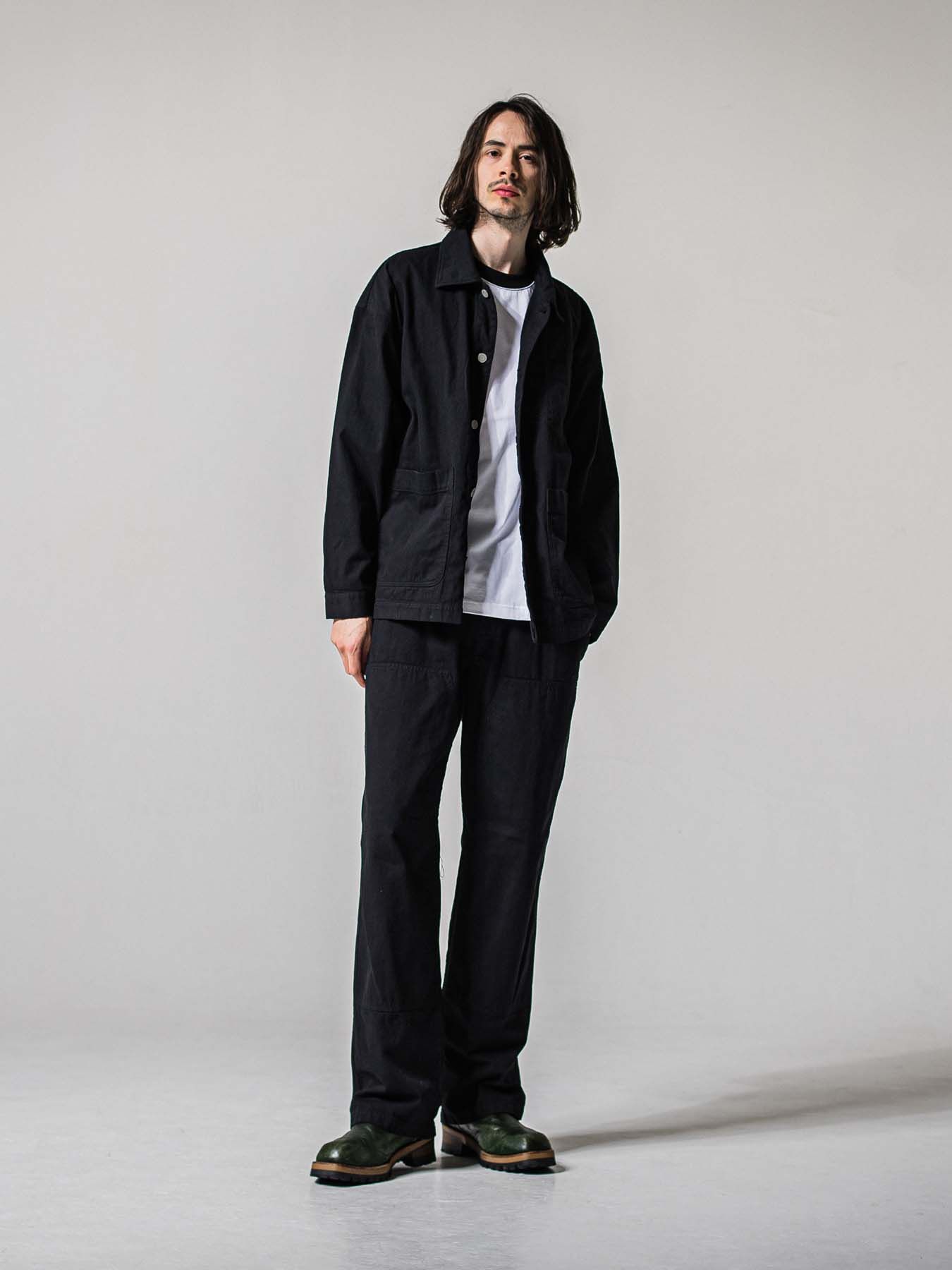 【予約品 11月16日(日) 締切】BACK RC RAGLAN OVER TEE / バックロゴ ラグランスリーブ オーバーTシャツ / ホワイト×ブラック