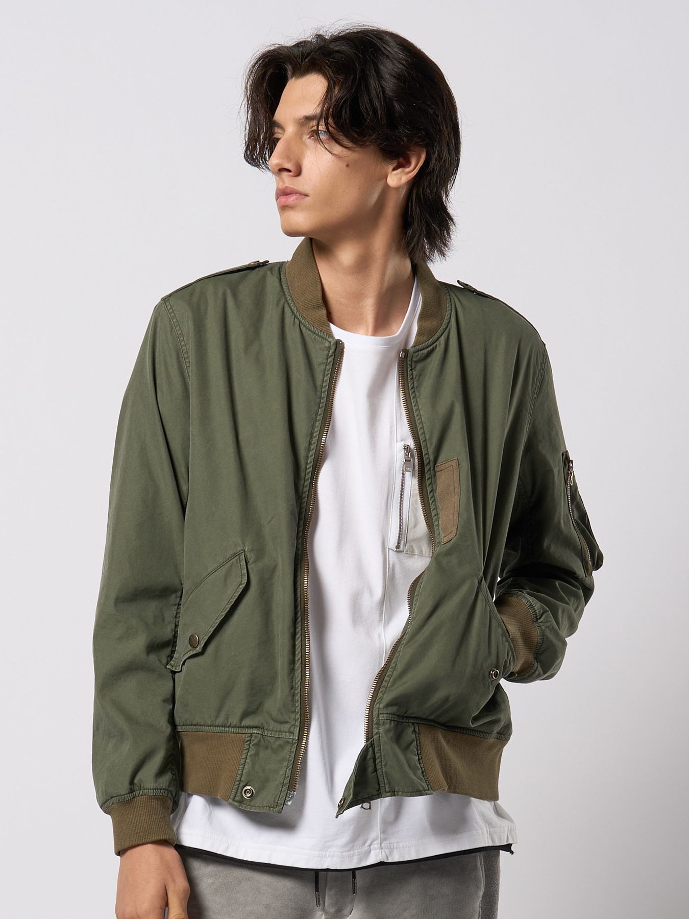 【予約品 9月23日(火) 締切】vintage L-2B / ヴィンテージ L-2Bジャケット / カーキ