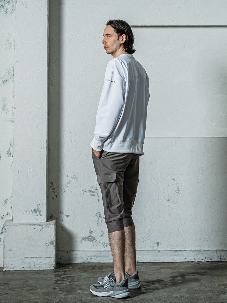 cargo cropped PTクロップドカーゴパンツ / グレー