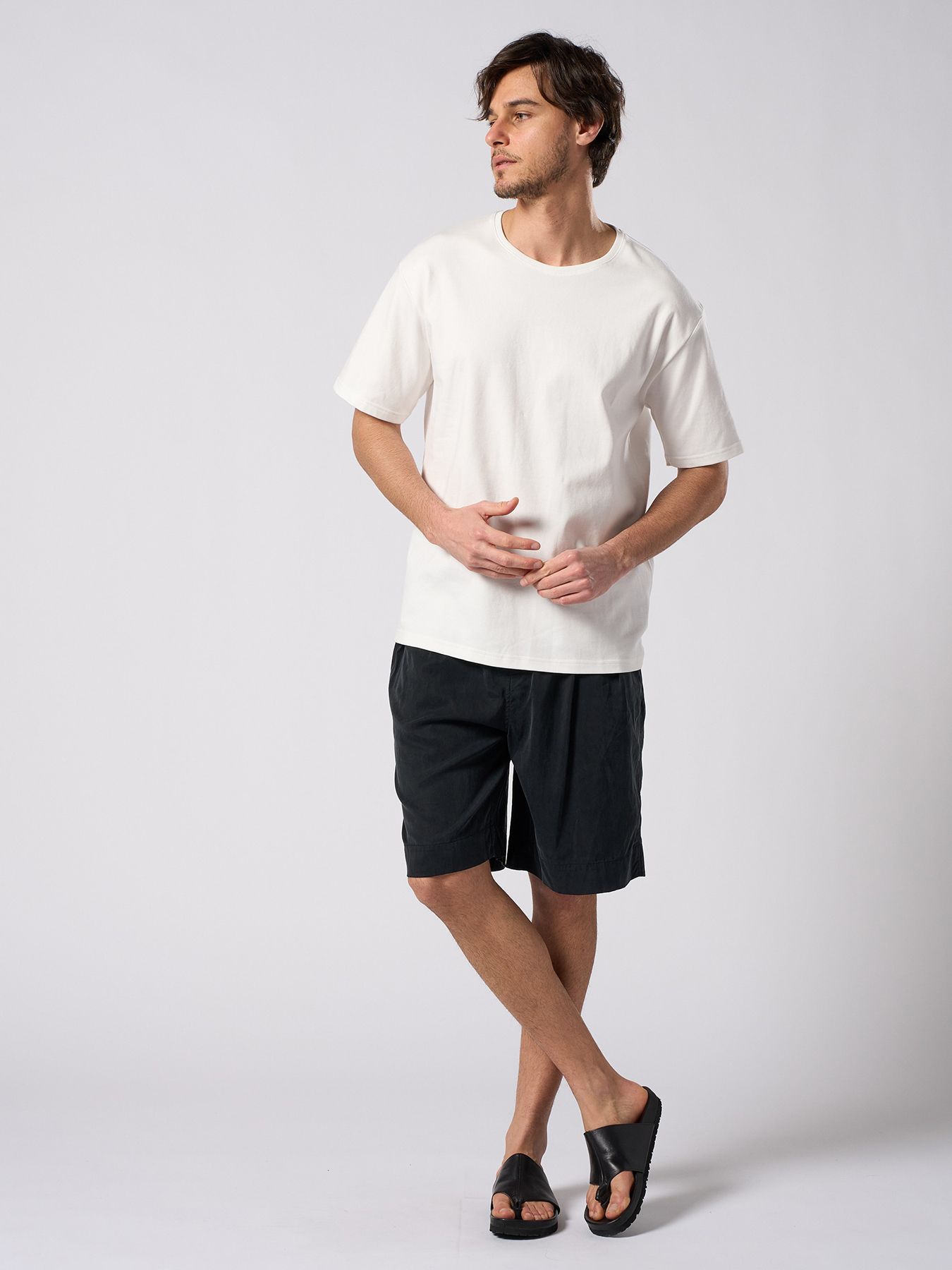 【予約品 1月25日(日) 締切】luxury cotton S/S / ラグジュアリーコットン ショートスリーブ / ホワイト