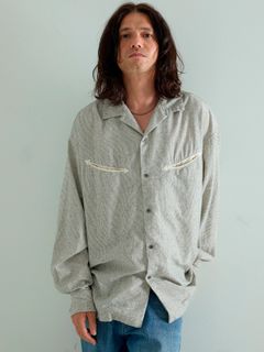 【予約品 5月7日(水) AM10時 締切】Silkwest / ウエスタンシャツ / ホワイト