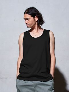 《予約品》 SMOOTH TANK / タンクトップ / ブラック