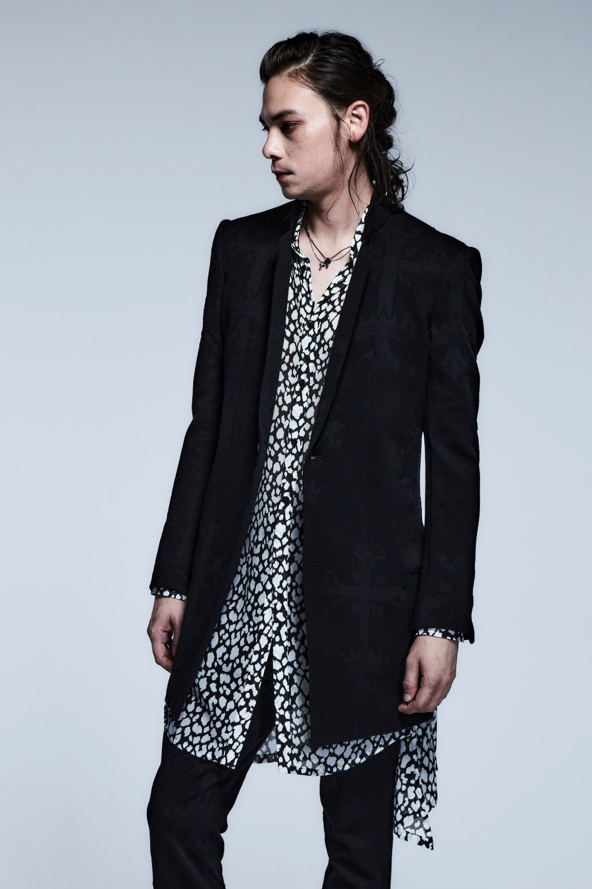 《予約品》 FlareShirts LeopardYOURYU / Black&White 【kiryuyrik】 2月入荷予定