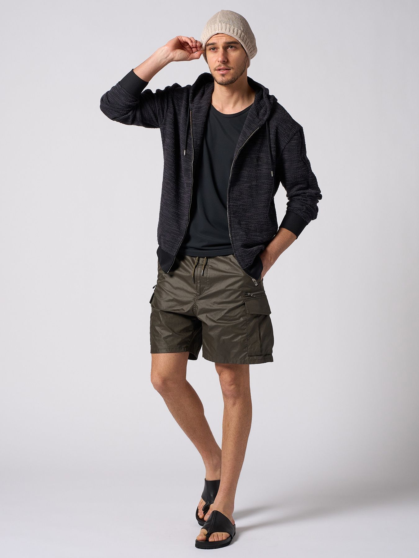 【予約品 1月25日(日) 締切】cool tank top / クールタンクトップ / ブラック