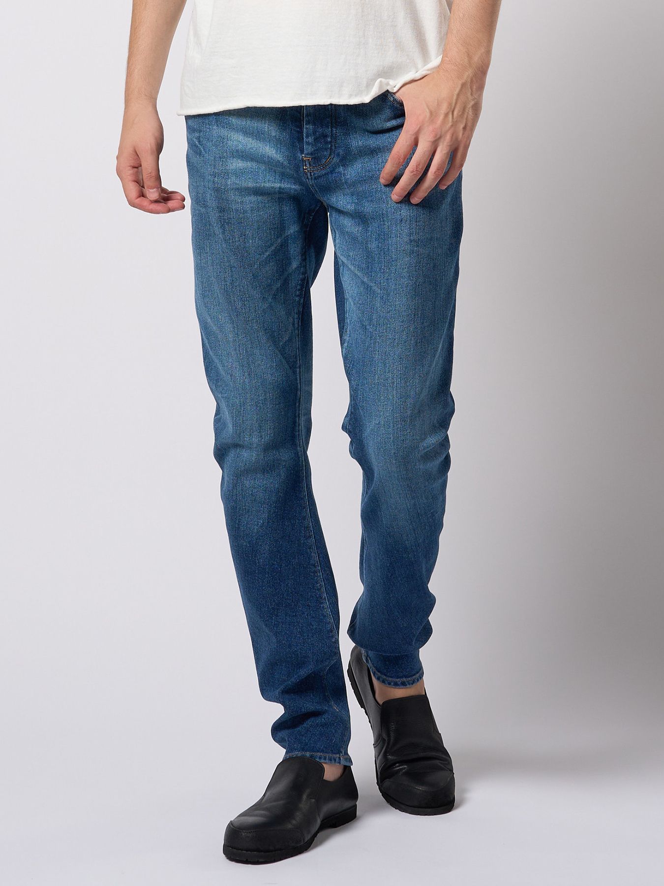 【予約品 9月23日(火) 締切】slim banana denim / スリムバナナデニム / ユーズド