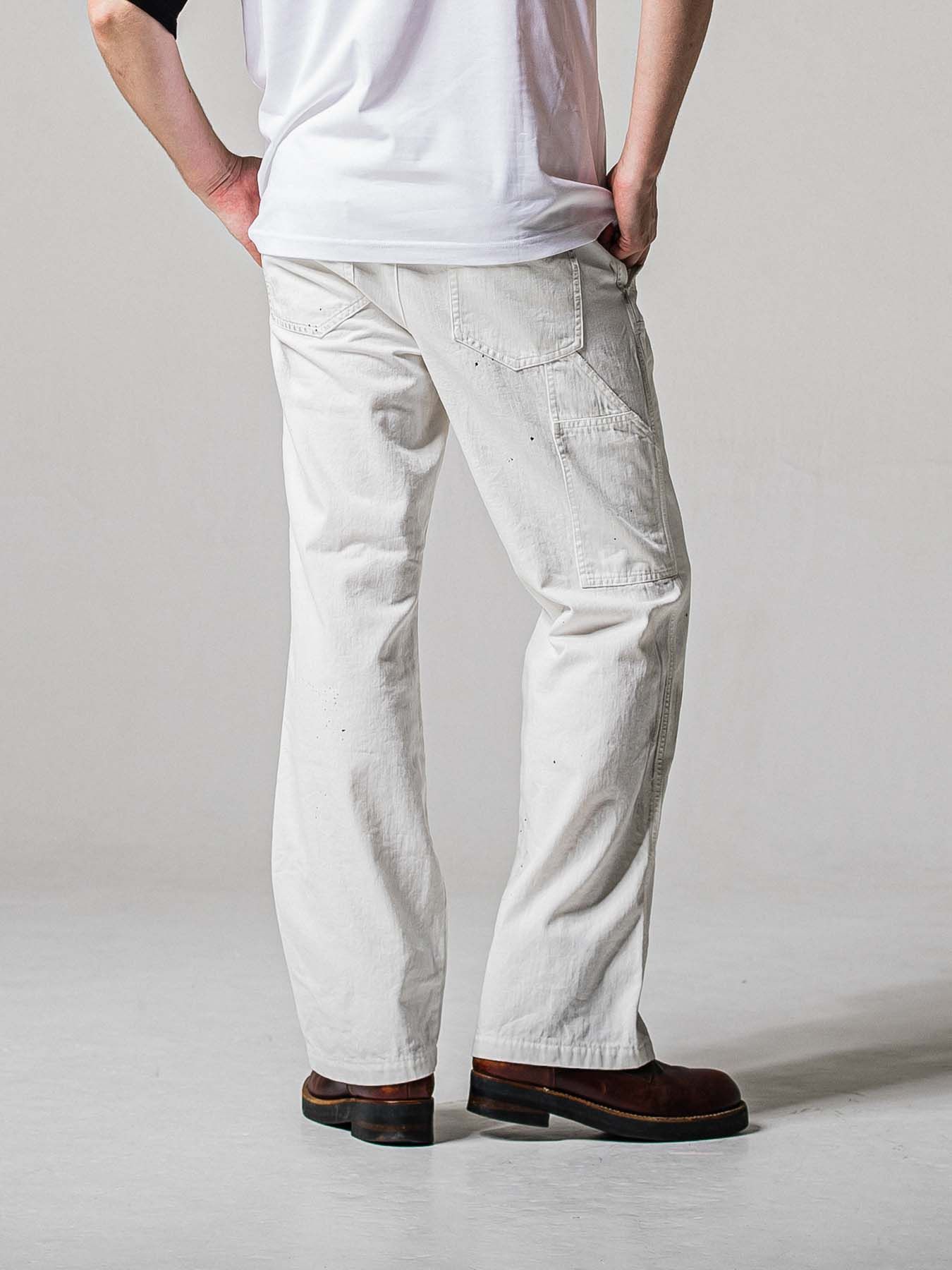 【予約品 11月16日(日) 締切】DOUBLE KNEE PT / ダブルニーワークパンツ / ホワイト