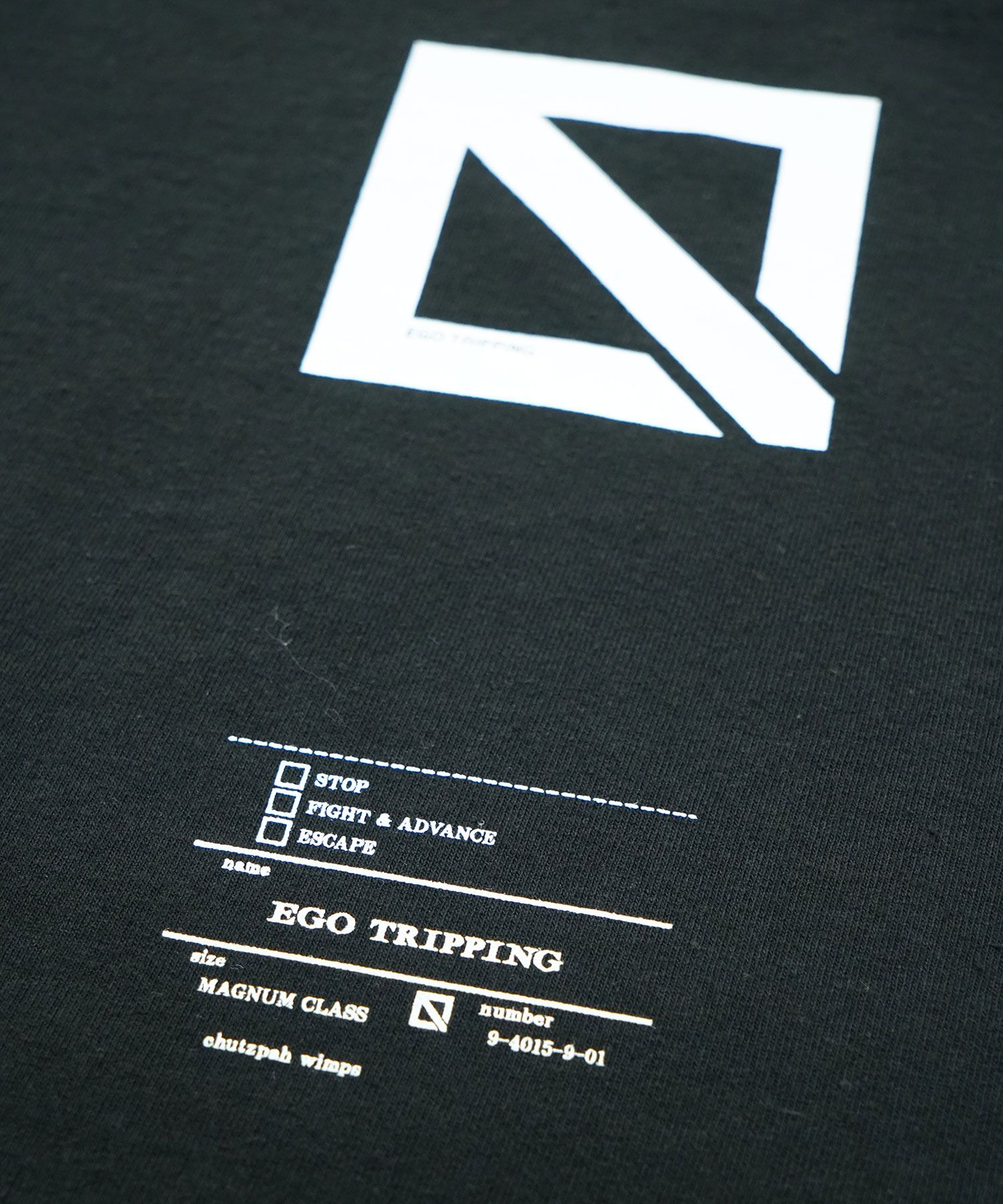 I CON TEE/ ビックTシャツ / ブラック