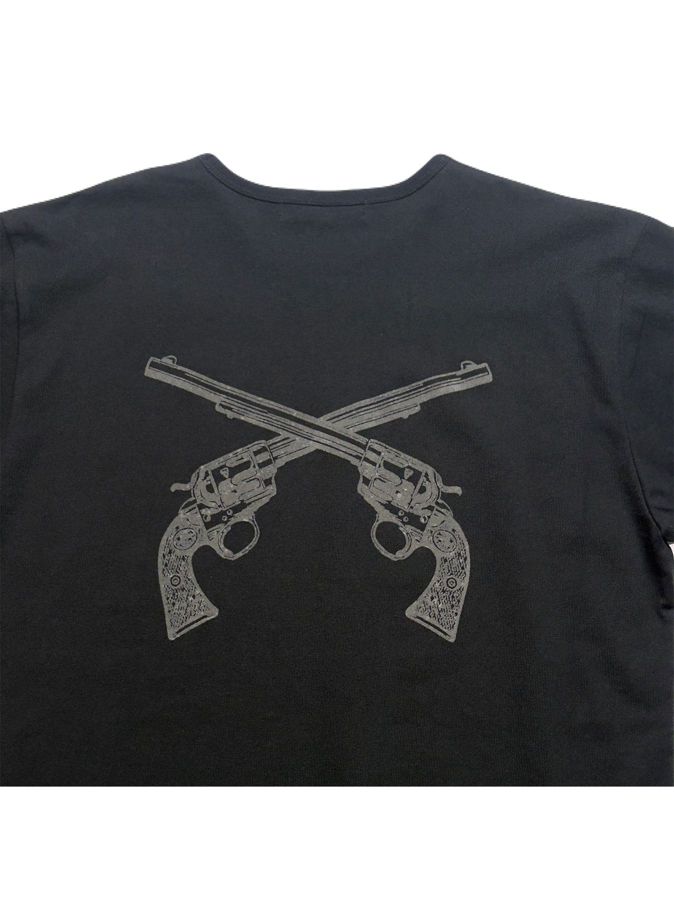 【予約品 8月23日(日) 締切】ARCHIVE CN/TEE FLOCK / ブラック