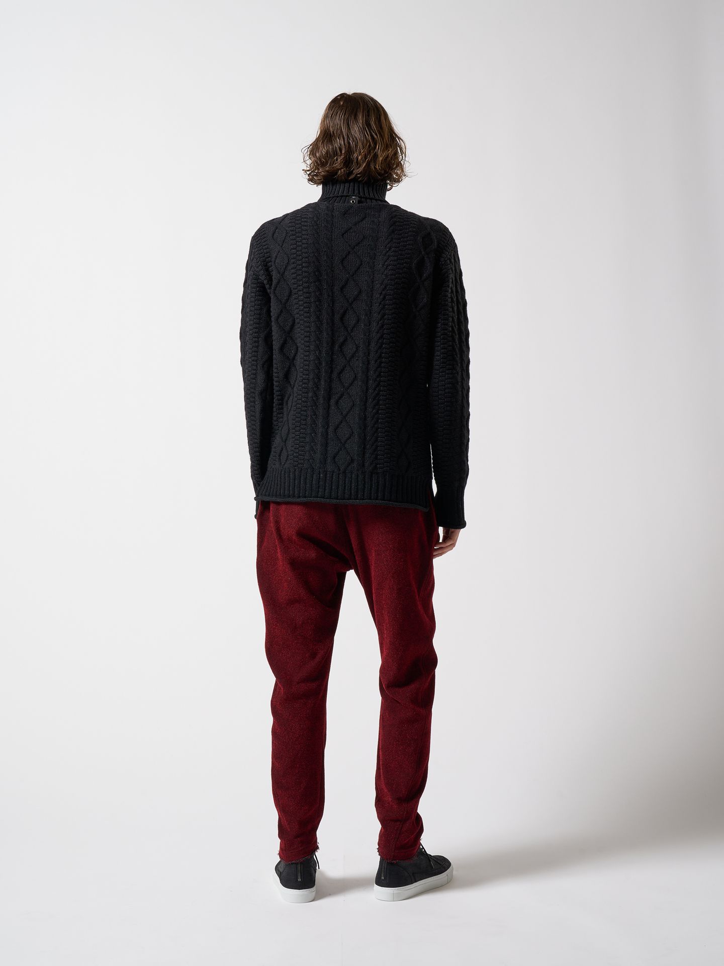 【予約品】 3D banana slacks / スラックス / レッド