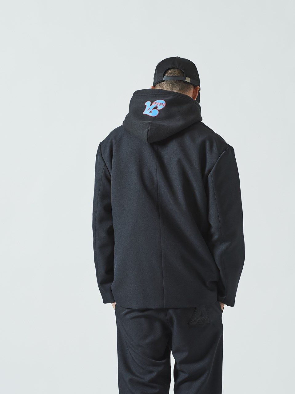 (予約品) muta Relax Fit Tailored JKT / イージーテーラードジャケット / ブラック 【Acanthus×muta】10月上旬頃入荷予定