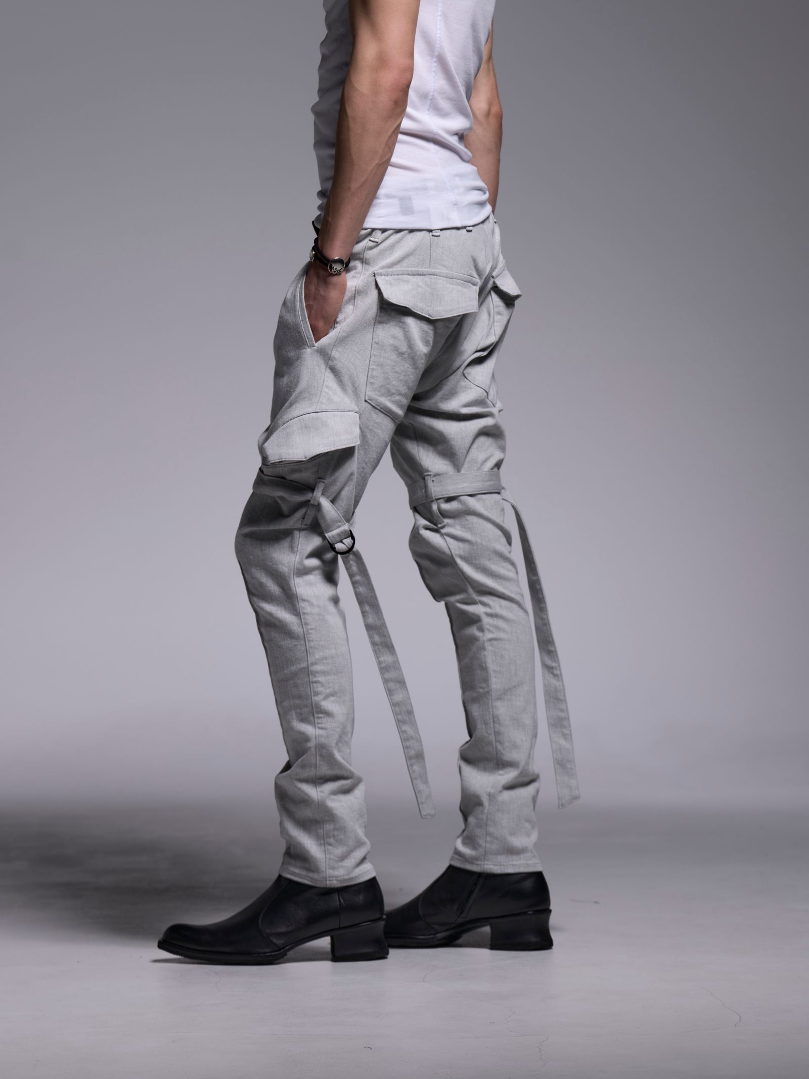 【予約品 1月4日(日) 締切】Bondage Pants / ボンデージパンツ / グレー