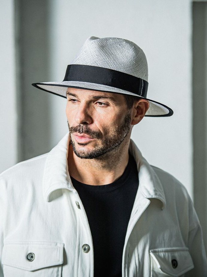 《予約品11月17日19時締め》 STEVIE STRAW HAT / ストローハット / ホワイト