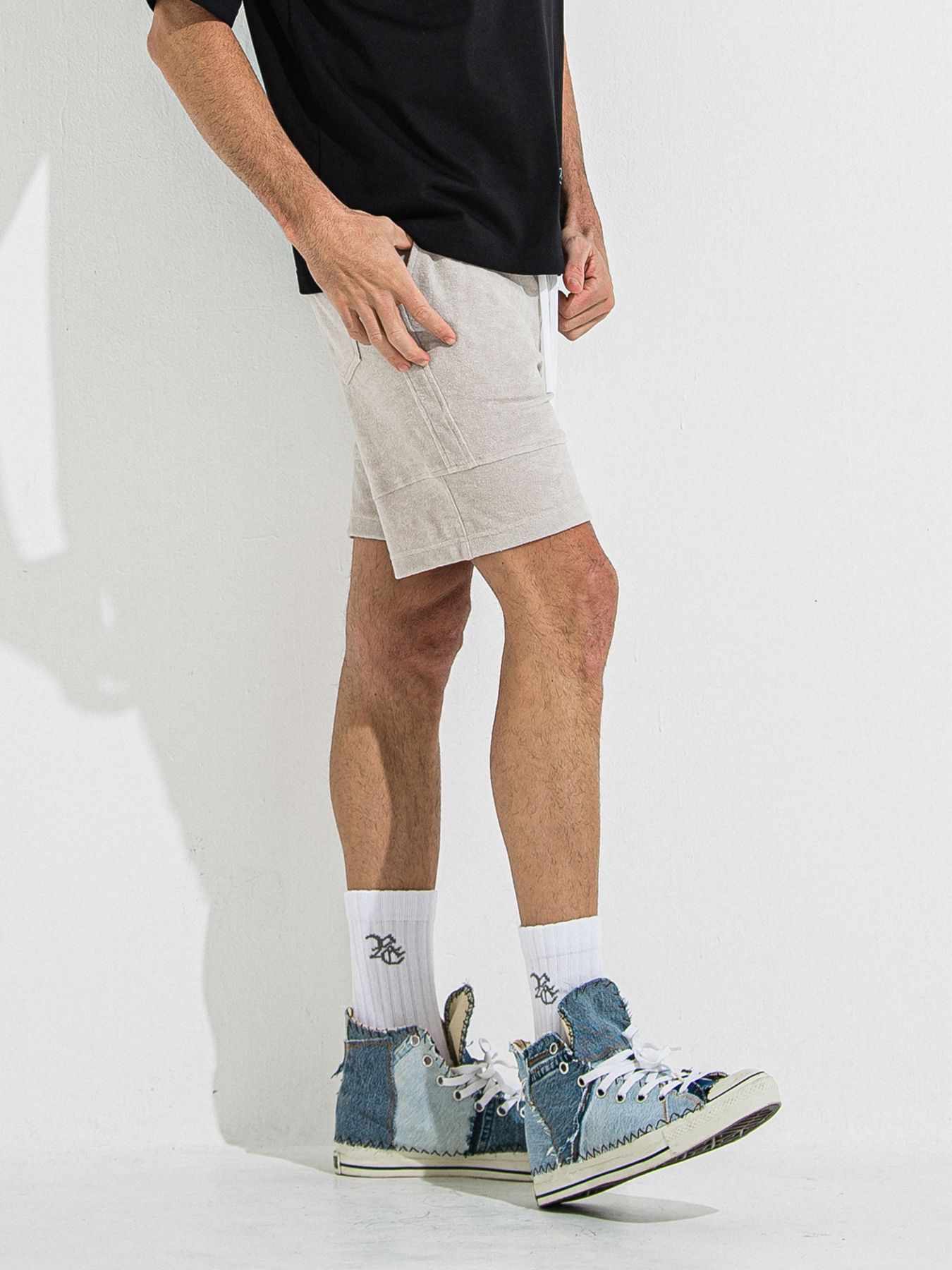 【予約品 】TYLER PILE SHORTS / タイラーパイルショーツ / グレージュ