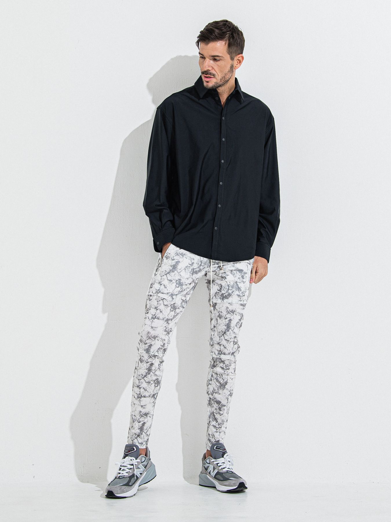 【予約品 】Johnson LINE PT / ジョンソンラインパンツ / マーブルグレー