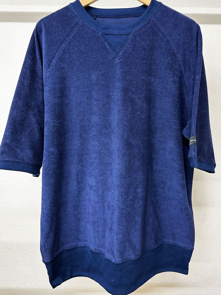 《予約品3月3日18：00締め》 PILE half sleave / ハーフスリーブT / ネイビー