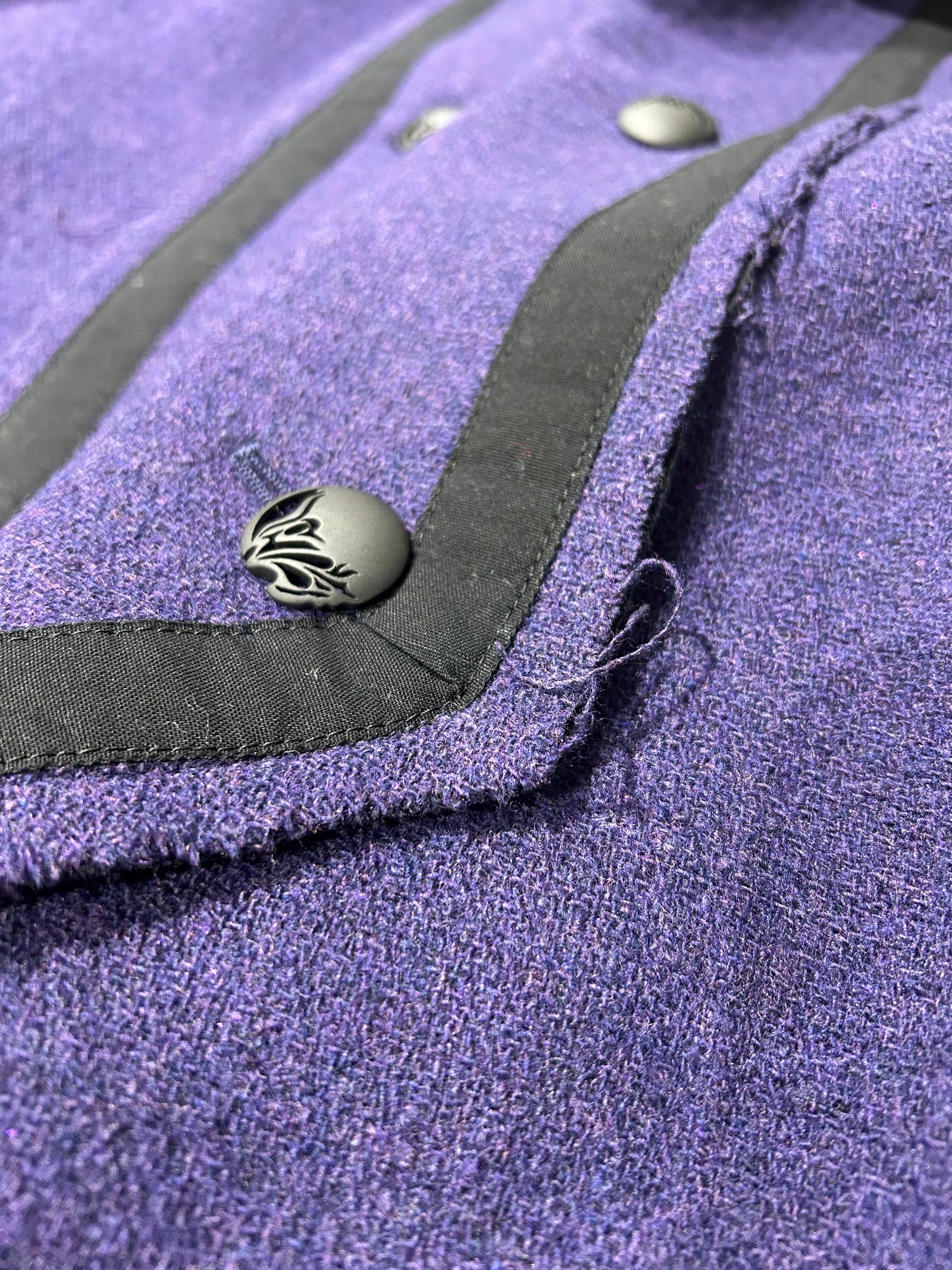 Cut Off Napoleon Jacket / カットオフナポレオンジャケット / パープル