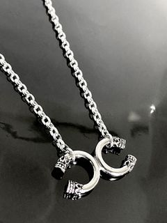 《受注生産》TWIN CROWN NECKLACE / ツインクラウンネックレス / 注文から1～2週間後入荷予定