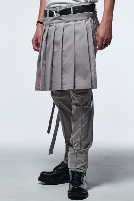 《予約品》 ZippBondagePants / グレーベージュ 【kiryuyrik】 2023年2月以降入荷予定
