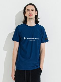 【予約品 】HANDWRITING RASH BASIC T / ラッシュガード ハンドライティングTシャツ / ネイビー