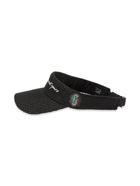 HONEYCOMB SUN VISOR / ブラック 【SY32 by SWEET YEARS GOLF】