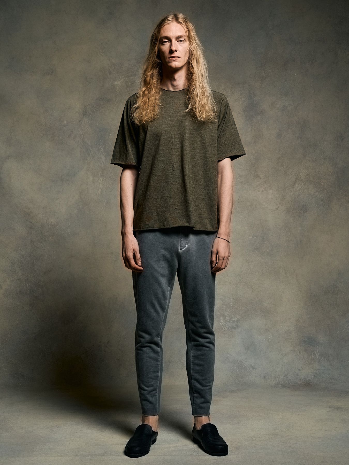 【予約品 9月23日(火) 締切】cut-off sweat pants / カットオフ スウェットパンツ / ダークグレー