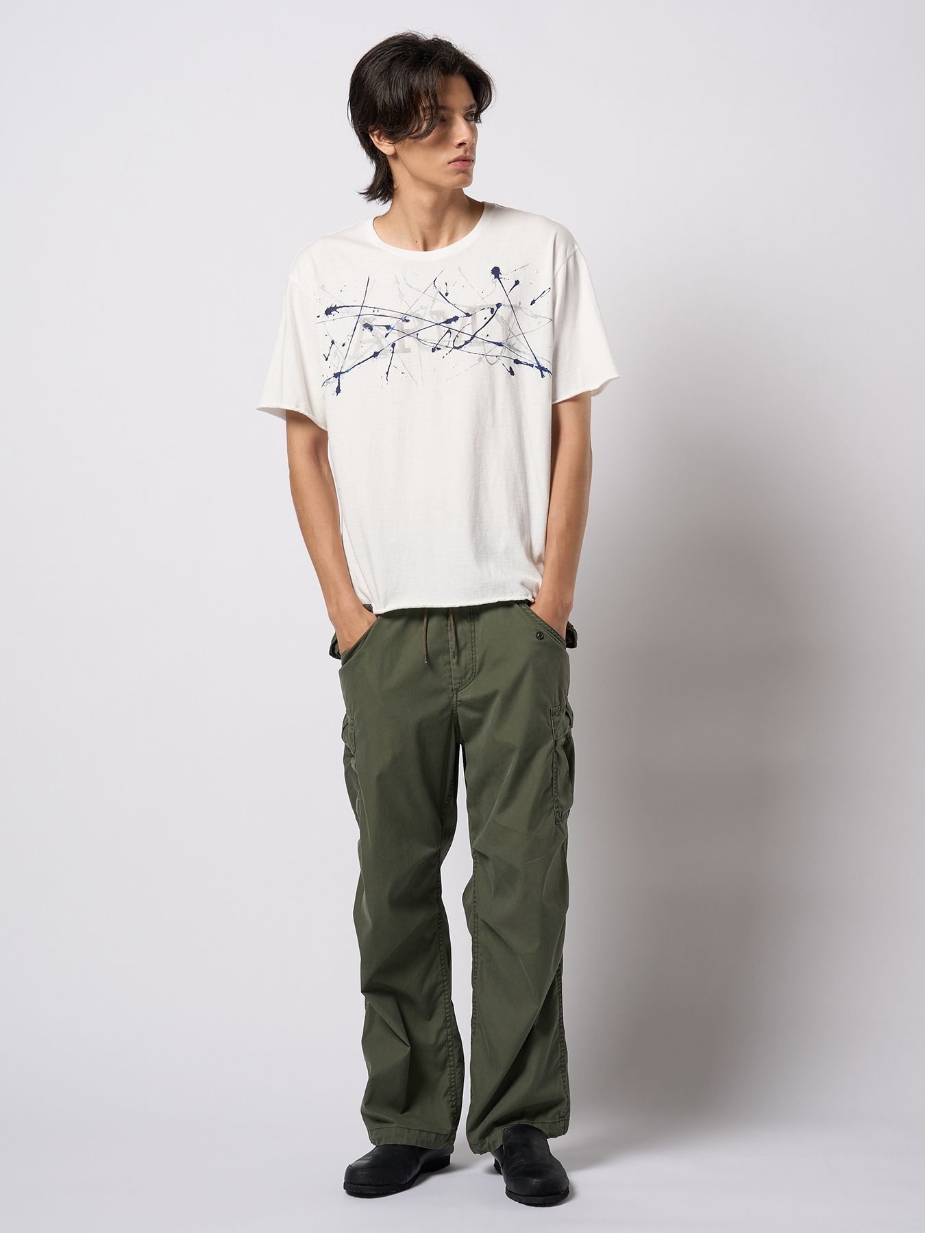 【予約品 9月23日(火) 締切】splash ARMY S/S / スプラッシュ ARMY ショートスリーブ / ホワイト