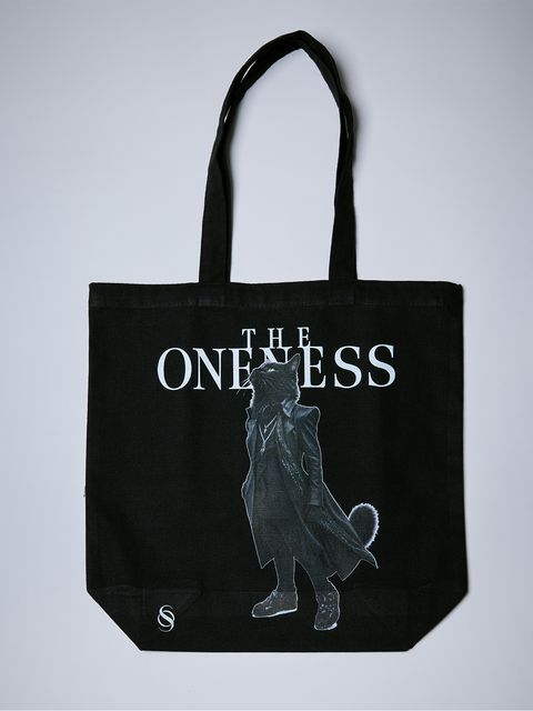 【予約品 10月26日(月) 締切】《犬猫保護活動チャリティー企画》Organic Cotton Tote Bag / オーガニックコットン トートバッグ / ブラック